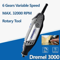 Dremel 3000 N/10 1/26 2/30 Rotary Tools 6 Gear Variable Speed Electric Drill Grinder Engraving Cutting Sanding Machine