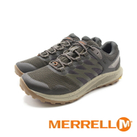 MERRELL(男)NOVA 3 GORE-TEX防水輕量越野健行鞋 男鞋－墨綠色