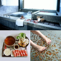 【金山八煙溫泉會館】泡湯70分鐘+火鍋二客★雙人鴛鴦湯屋(享樂券)