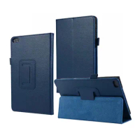 Folio Stand PU Cover For Lenovo Tab E8 TB-8304 E 8.0 TB8304 Litchi Folding Tablet Protectors Skin Case 50PCS/Lot