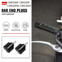 For Honda CBR650R 2019-2022 CBR500R CBR500F 2013-2023 CBR300R CBR300F 2015-2022 Handlebar Grips Handle Bar Cap End Plugs