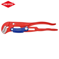 KNIPEX 83 60 010 S-type Quick Adjustment Pipe Wrench The Jaws Are Hardened With Chrome Vanadium Steel Convenient Fast Efficient