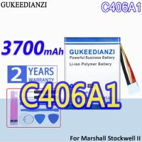 High Capacity GUKEEDIANZI Battery C406A1 3INR19/66 3700mAh For Marshall Stockwell 2 II 2nd Bluetooth Wireless Speaker