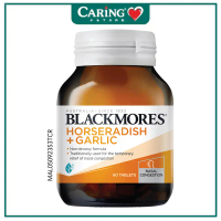 BLACKMORES HORSERADISH + GARLIC 60S