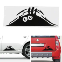 Peeking Monster Car Sticker vinyl decal for Ford Focus 2 3 4 Fusion Fiesta MK2 MK3 MK4 Escape Ecosport Chevrolet Cruze Niv