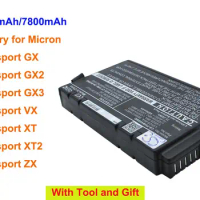 CS 6600mAh/7800mAh Battery for Micron Transport GX, Transport GX2, Transport GX3, Transport VX, Transport XT, XT2, ZX