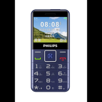 PHILIPS E6268 手機 藍色 4G 直機 (V128)