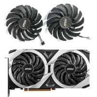 New 95mm DC 12V 0.4A 4PIN PLD10010S12HH PLD10010B12HH RX6700XT GPU Fan For MSI Radeon RX6700XT Mech 2X 12G Graphics Card Cooling
