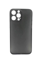 Blackbox Semi Transparent Phone Case Phone Casing Phone Cover iPhone 12 Pro Max Black (A12)