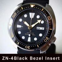 38*31.5mm Flat Ceramic Bezel insert Luminous pip at 12 For Seiko SKX007 SKX009 watch parts