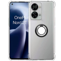 Case For Oneplus Nord Nord 2T Metal Finger Ring Shockproof Soft TPU Cover For Oneplus Nord CE2 Ace Racing 10Pro Lite N300 8T N20