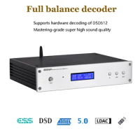 ES9038PRO Audio Decoder DAC Bluetooth 5.0 APTX-HD LDAC Format HIFI Decoder 32bit/384k DSD512 Decoding Amanero USB Interface