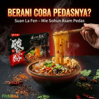 HALAL Suan La fen Soun So un asam pedas