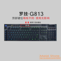 Silicone keyboard Cover For logitech G913 TKL 87 keys / G913 G813 109 keys Mechanical G 913 813 TKL Gaming mechanical Desktop
