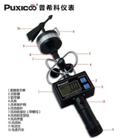 風向測量儀器 風向風速儀輕風表風速計 風杯式風速表帶風級 MKS特惠 清涼一夏钜惠