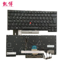 New Portugue Layout For Genuine  Lenovo Thinkpad E480 T480S L480 T490 E490 T495 L380 L390 Yoga L490 P43s Backlight Laptop Keyboa