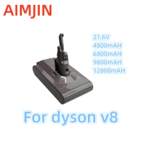 Suitable for Dyson V8 replaceable battery 21.6 V 9800 mAh wireless portable Dyson V8 vacuum cleaner battery