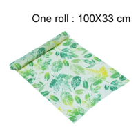 Plant Beeswax Sustainable Seal Reusable Tree Storage Resin Oils Snack Wrap 100x33cm Food Eco-friendly Silicone Wraps