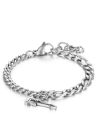 Trendyshop 型男鈦鋼結他手鏈