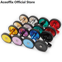 ACEOFFIX For Brompton Mudguard Double Wheel 52mm Easywheel Closed Wheel