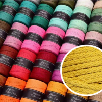 5MM Polyester Knitting cord Crochet rope 130yards a Roll Macrame cord. Polyester cord. Rug yarn Crochet Basket Yarn