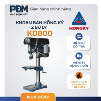 Khoan bàn Hồng Ký 2 buly KD800 mũi khoan D1.5-D13