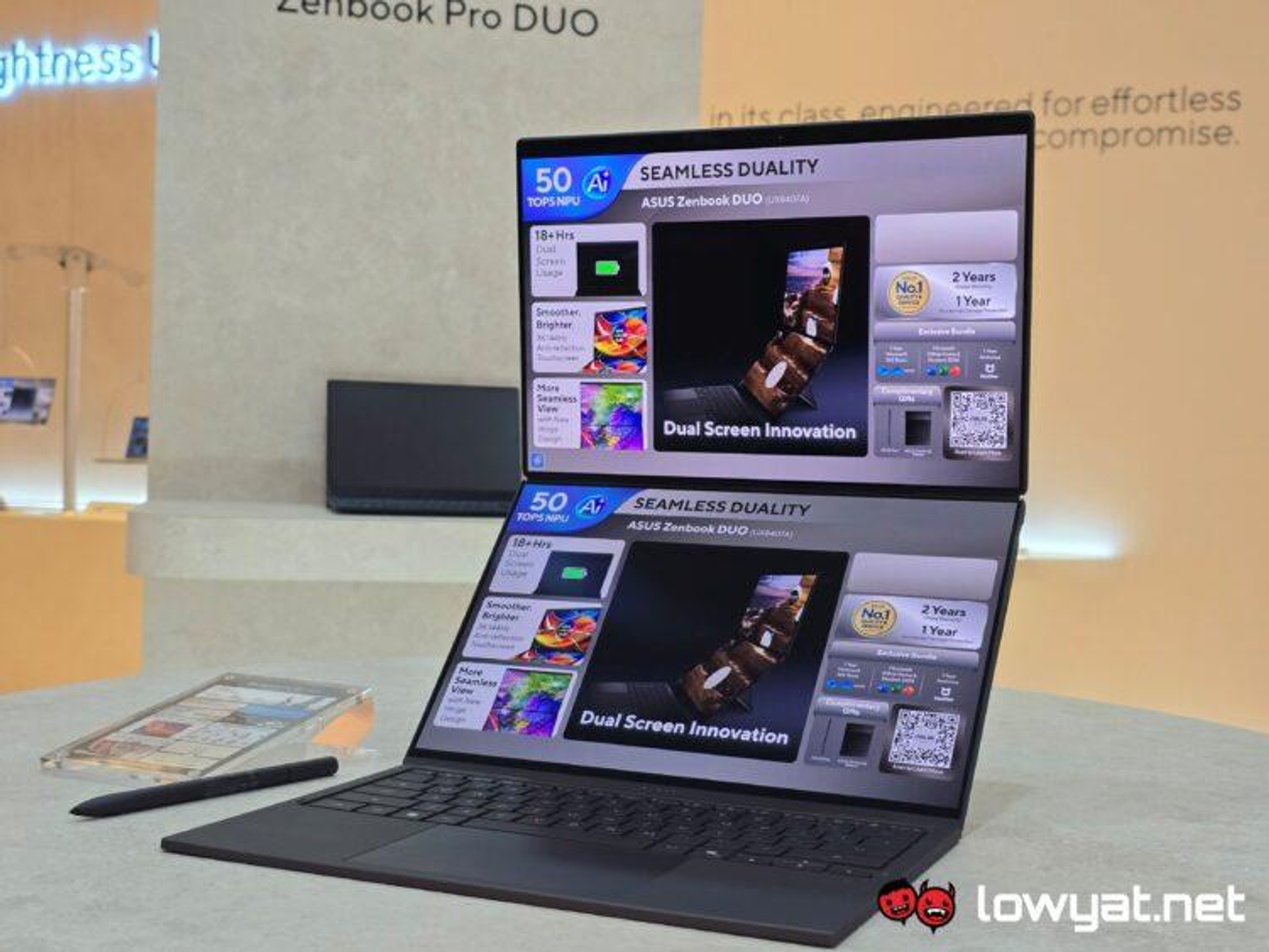 ASUS Zenbook DUO 2026 が世界市場で発売：デュアル OLED スクリーン