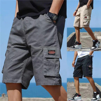 Seluar Pendek Lelaki Men Cargo Short Pants Cargo Shorts Drawstring Shorts Cargo shorts Pants men Cas