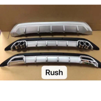 For Toyota Rush ABS Rear Bumper Diffuser Protector For Toyota Rush Body kit bumper rear Front shovel lip rear spoiler