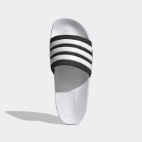 【adidas 愛迪達】Adilette Shower 男女 涼拖鞋 運動 休閒 輕便 夏日 海灘 泳池 白 黑(GZ3773)