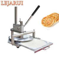Manual Pizza Dough Press Machine Pizza Dough Flattening Press Dough Roller Sheeter Pressing Machine Pastry Presser
