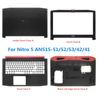 New Laptop For Acer Nitro 5 AN515-42 41 AN515-51 AN515-52 AN515-53 LCD Back Cover/Front Bezel/Palmrest/Bottom Base Cover Case