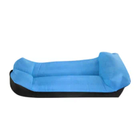 Single Nap Air Sofa Bed Household Outdoor Camping Folding Air Cushion Portable Lazy Man Air Sofa Bed Inflatable Cushion