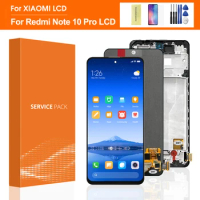 6.67 " Original For Xiaomi Redmi Note 10 Pro 4G LCD Display Screen Touch Digitizer Assembly for Redmi Note 10 Pro Max Display