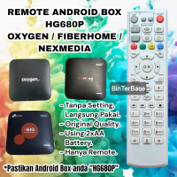 Remot Remote Android box ZTE HG680P Oxygen Fiberhome Indiehome Nexmedia HG 680 P Fonsview Kw Ori pab