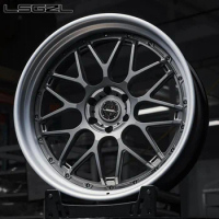 High polishing silver forged rims Factory selling directly car wheels aluminum alloy for RR 5x130 deep concave 16-26 inch wheel