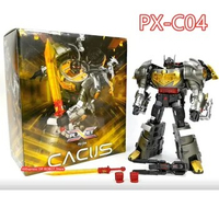 [IN STOCK] Transformation Planet X PX-C04 PXC04 Manga Color Grimlock CRCUS Action Figure Robot With Box