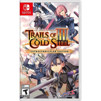 The Legend of Heroes Trails of Cold Steel III Nintendo Switch Game (The Legend of Heroes Trails of C