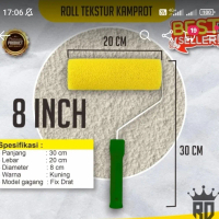 Kuas Roll Cat tembokTekstur Kamprot 9 Inch