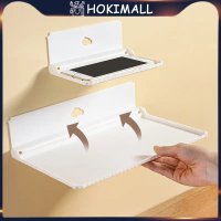 Rak Dinding Tempel Foldable Rak Ambalan Dinding Rak Dinding Penyimpanan Rak Nempel Dinding