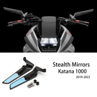 Motorcycle Mirrors Suzuki Katana1000 2019-2022 2021 Stealth Mirrors Sports Winglets Mirrors Katana Parts Katana 1000 Accessories