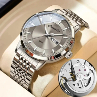Fully Automatic Imitation Mechanical Watch Men's Watch Men's Hollow Waterproof Tide Luminous Dual Ca