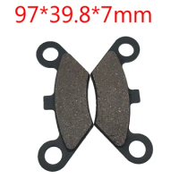 Motorcycle Front Brake Pads For Quadzilla RL500 MKII Buggie RS6 ZX6 W.T. MOTORS WT500 Alaska Quad GOES Max 300 500 Electric