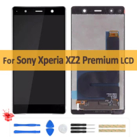 5.8" Original LCD Display For Sony Xperia XZ2 Premium H8166 H8116 LCD Touch Screen Assembly Repair With Frame For Sony XZ2P LCD