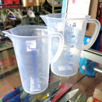 GELAS UKUR /GELAS TAKAR PLASTIK - 250 ml & 500 ML