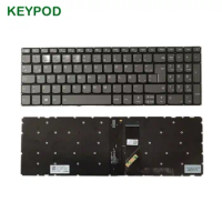 New Latin For Lenovo IdeaPad 320-15IKB 320-15ABR 320-15AST 320-15IAP Backlight Grey Power Key Notebook Laptop Keyboard