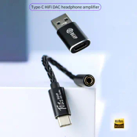 BGVP T01s USB C Dac Decoding Audio HiFi Earphone Amplifier USB Type-C To 2.5/3.5/4.4MM Lightning To 3.5MM