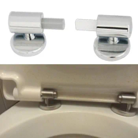 Toilet Soft Close Hinges Seat Hinge Replacement Traditional Contemporary Toilet Lid Hinges Fixing Connector Accesories Parts