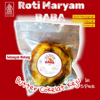 Roti Maryam Baba Butter Cokelat Keju - Roti Maryam Besar Tebal - Kemasan Vakum - Isi 5pcs - Roti Can
