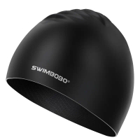 Mũ Bơi Silicon, Swimbobo, Dành Cho Người Lớn, Unisex, Chuyên Nghiệp, Không Thấm Nước, Bảo Vệ Tai, Kh